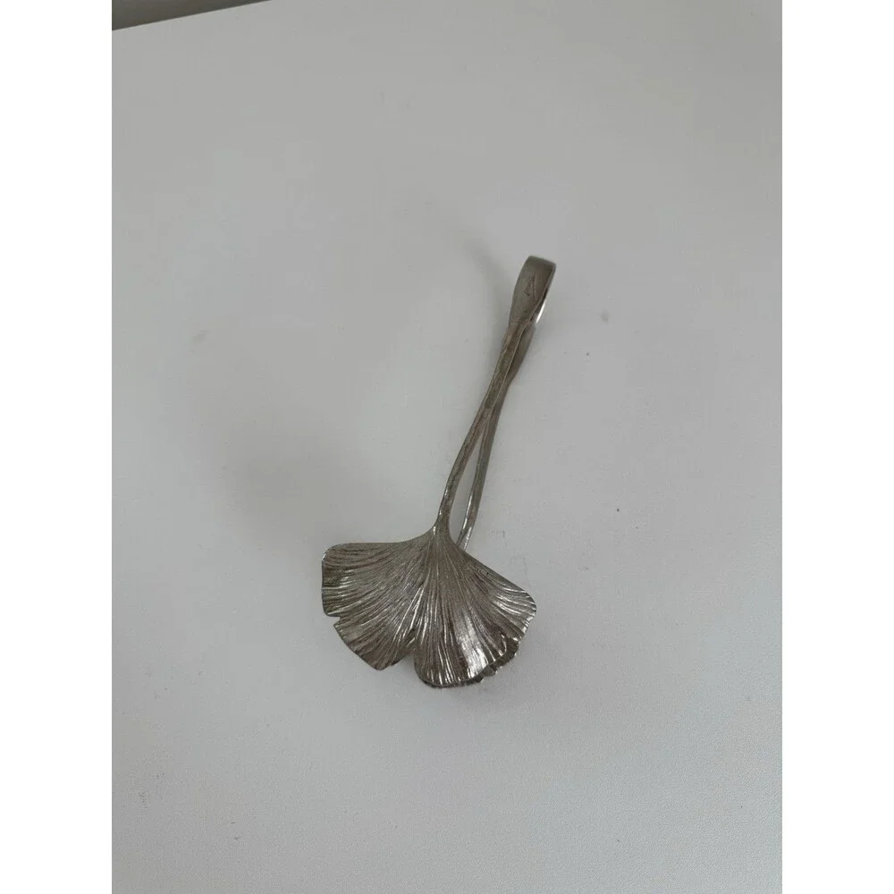 Vintage Michael Aram Gingko Tongs